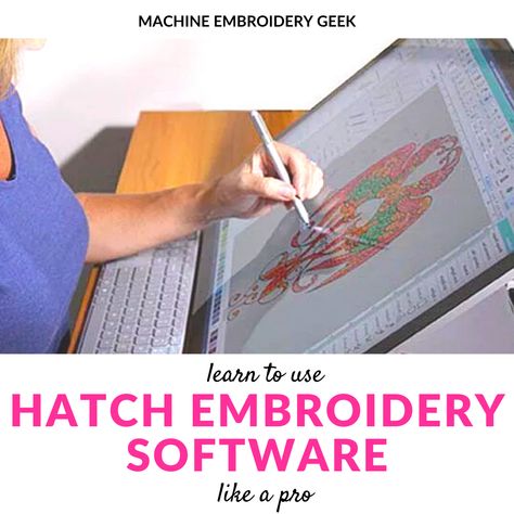 How to use Hatch embroidery software: the Deers show you how - Hatch Embroidery Software, How To Digitize Embroidery, Hatch Embroidery, Embroidery Digitizing Software, Embroidery Software Free, Embroidering Machine, Embroidery Items, Bernina Embroidery, Pants Sewing