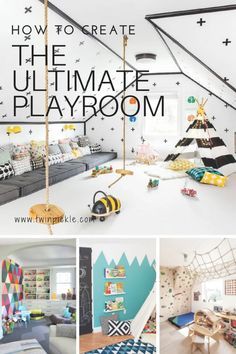 Playroom For Kids, Ultimate Playroom, Small Playroom, Indoor Playroom, Diy Toy Storage, Baby Playroom, Basement Playroom, Toy Storage Solutions, Boys Playroom