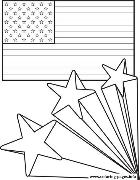 Print american flag 4th of july coloring pages Printable American Flag, July Coloring Page, Fourth Of July Coloring Pages, American Flag Coloring Page, July Coloring Pages, Halloween Coloring Pages Printable, Patriotic Symbols, Crayola Coloring Pages, July Colors