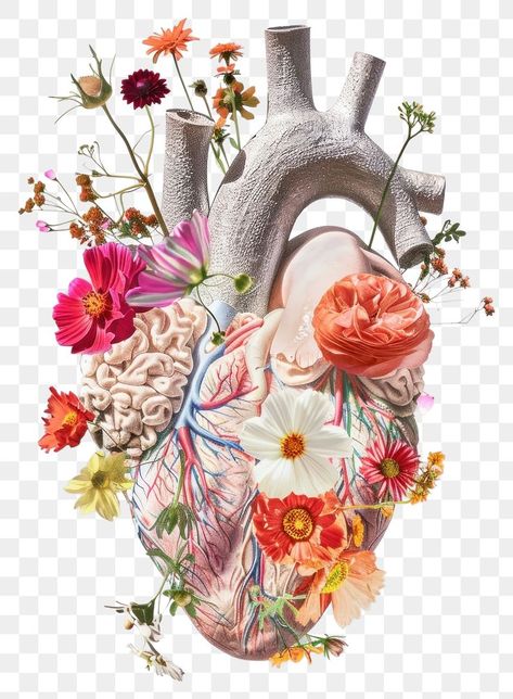 Anatomical Artwork, Nursing Aesthetic, Anatomy Wall Art, Magnetic Hangers, Flower Anatomy, Love Collage, Artwork Inspiration, Group Project, Anatomy Study