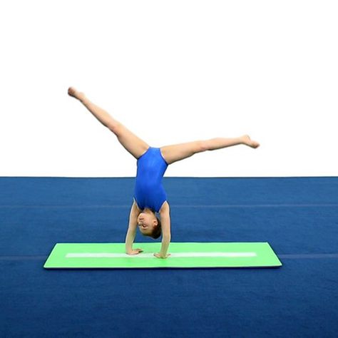 Cartwheel For Beginners, Beginner Tumbling Drills, Learning How To Do A Cartwheel, Cartwheel Drills, Beginner Gymnastics Floor Drills, Roundoff Drills Gymnastics, Stretches For Flexibility, Foam Blocks, Handstand