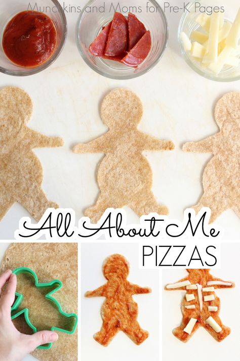 All About Me Snack Activity - Pre-K Pages Preschool Cooking Activities, All About Me Eyfs, All About Me Topic, All About Me Preschool Theme, Preschool Cooking, Me Preschool Theme, Body Preschool, Cooking Theme, Pre K Pages