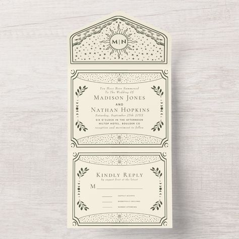 Olive Elegant Tarot Card Wedding | Zazzle Quirky Wedding Invitations, Gothic Wedding Invitations, Modern Wedding Design, Dark Wedding Theme, Quirky Wedding, Dark Wedding, Wedding Tattoos, Gothic Wedding, Wedding Place Cards