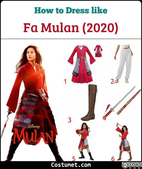 Fa Mulan Costume for Cosplay & Halloween 2020 Mulan Costume Women, First Letter Party, Mulan Costume Diy, Mulan Halloween Costume, Mulan Halloween, Mulan Outfit, Mulan Cosplay, Mulan Movie, Cosplay Costumes For Women