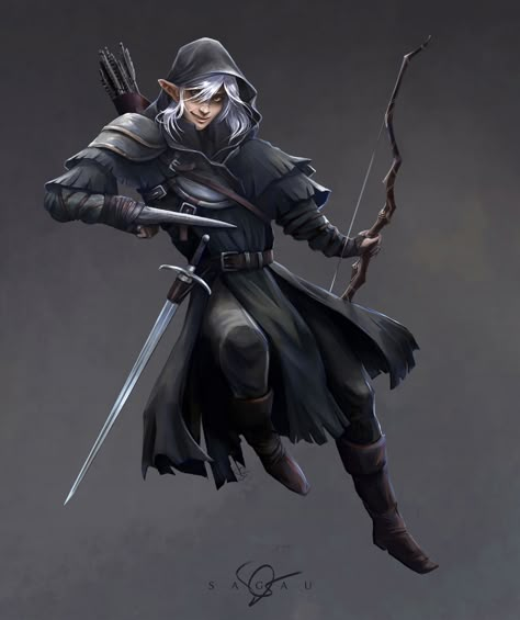 Rogue Arcane Trickster, Rogue Outfit, Rogue Dnd, Rogue Character, Arcane Trickster, Fantasy Figures, Forgotten Realms, Animation Art Character Design, Dungeons And Dragons Characters