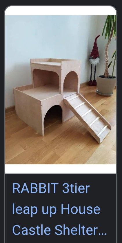 Bunny Furniture Diy, Bunny Hideout Diy Cardboard, Bunny Hay Storage, Diy Bunny House, Jungle Gym Diy, Dusty Bun, Indoor Rabbit House, Indoor Rabbit Cage, Flemish Giant Rabbit