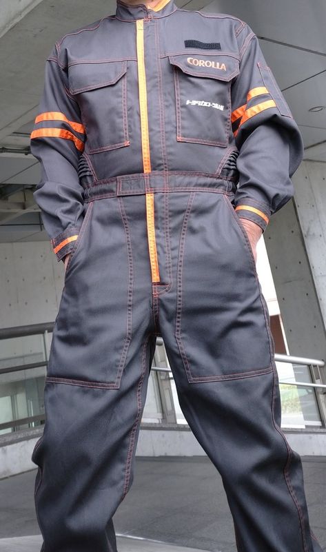 Factory Worker Uniform, Warehouse Worker Outfit, Atm Costume, Janitor Uniform, Mechanic Outfit, Mechanic Fashion, Engineer Outfit, Mechanic Uniform, Mechanic Clothes