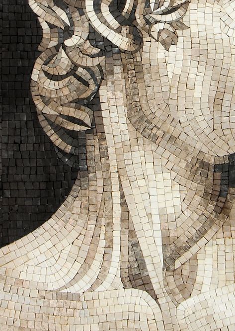 Mosaic Artwork Ideas, Tiles For House, David Of Michelangelo, Michelangelo Art, Islamic Mosaic, Unknown Picture, Mosaic Portrait, Roman Mosaic, New Haven Ct