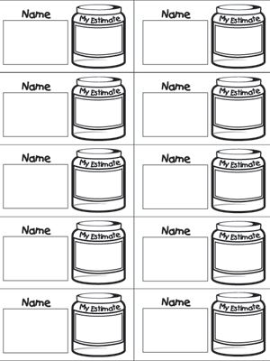 Here's a set of slips for students to record their estimate of items in the estimation jar. Free Guess How Many Printable, Estimation Station Ideas, Guess How Much Candy Is In The Jar, Guess The Number In The Jar, Candy Jar Guessing Game Free Printable, Guess How Many Candies In The Jar Free Printable, Guess The Number Of Candies In The Jar, Guess The Candy In The Jar, Estimation Jar Ideas