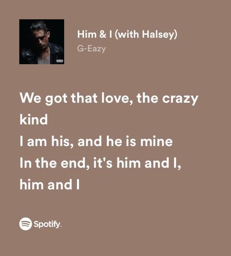 Him And I Halsey G Eazy, Halsey G Eazy, Halsey And G Eazy, Him And I, G Eazy, Halsey, That's Love, Song Lyrics, Songs