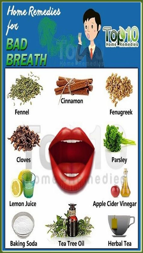 Top 10 Home Remedies for Bad Breath How To Remove Bad Smell From Mouth, Mouth Smell How To Remove, Remedies For Bad Breath, Chronic Bad Breath, Fenugreek Tea, Causes Of Bad Breath, Prevent Bad Breath, Bad Breath Remedy, Top 10 Home Remedies