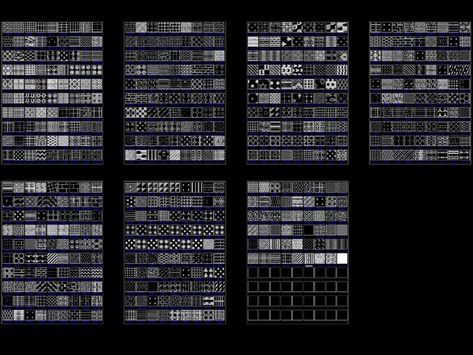 900 hatch in AutoCAD | Download CAD free (1.23 MB) | Bibliocad Hatch Autocad, Hatch Pattern, Wall Panelling, Architecture Graphics, Gas Stations, Cad Blocks, Cad Drawing, Furniture Layout, Gas Station