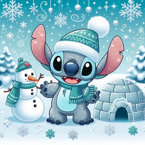 Winter Stitch Wallpaper, Christmas Wallpaper Stitch, Stitch Navidad Disney, Christmas Stitch Disney Wallpaper, Christmas Stitch Wallpaper, Stitch Christmas Wallpaper, Stitch Noel, Santa Jokes, Lilo And Stitch Characters