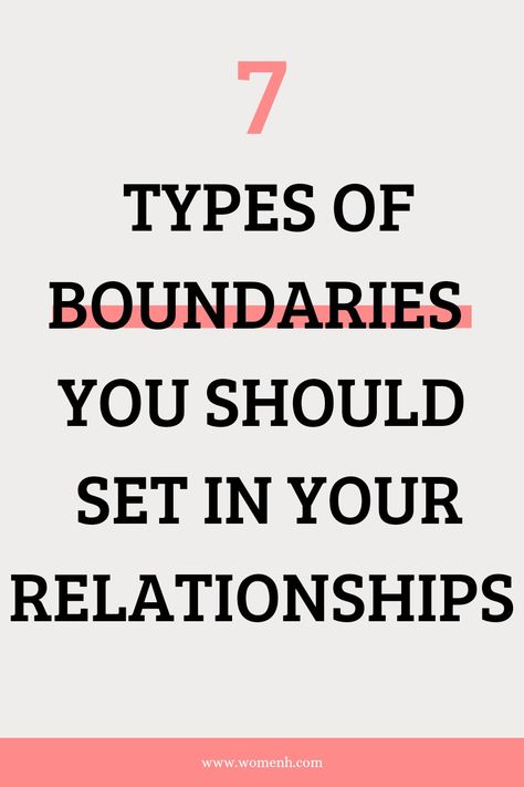 Healthy Boundaries Relationships, Types Of Boundaries, Boundaries Quotes, Communication Tips, Relationship Boundaries, Personal Boundaries, Setting Healthy Boundaries, Healthy Boundaries, Relationship Help