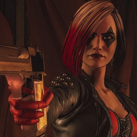 Batman: The Enemy Within (telltale series) Harley Quinn Game Icon, Harley Quinn Video Game, Batman Telltale, Bane Harley Quinn Show, Injustice Harley Quinn, Harley Quinn Injustice 2, The Enemy Within, Dc Icons, Harley Quinn