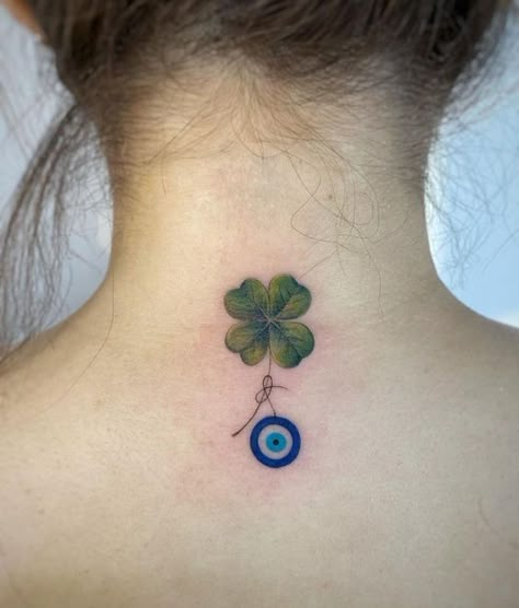 Colorful Dainty Tattoos, Ojo Turco Tattoo, Nazar Tattoo Eye, Evil Eye Tattoo For Women, Evil Eye Tattoo Design, Loki Tattoo, Eye Tattoo Design, Evil Eye Tattoo, Evil Tattoo