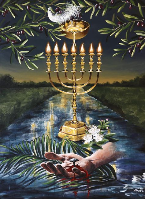 Messianic Judaism Art, Shofar Art, Judaism Art, Jewish Bible, Prophetic Painting, Shabbat Shalom Images, Lion Of Judah Jesus, Messianic Judaism, Biblical Artwork