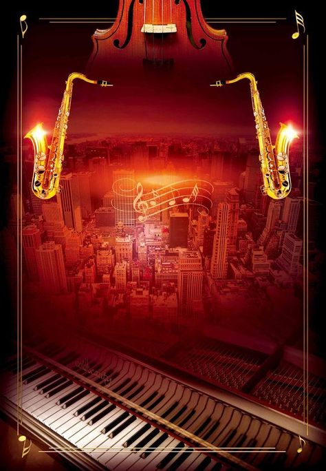 Concert Background, Jazz Background, Background Images Red, Christian Background Images, Digital Graphics Art, Africa Art Design, Christian Graphic Design, Jazz Concert, Concert Poster Design