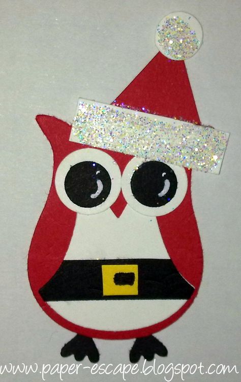 Paper Escape ~ Olivia Moore: Stampin'Up! Demonstrator Australia: Christmas with the Owl Punch Owl Punch Cards, Australia Christmas, Paper Punch Art, Punch Art Cards, Cards To Make, Owl Punch, Christmas Punch, Owl Card, Owl Crafts