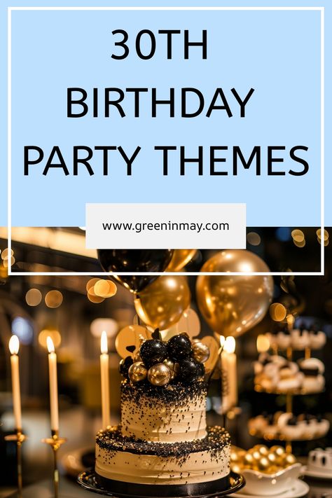 Are you looking for some inspiration for your 30th birthday party? In this article, we will share some fun and unique 30th birthday party themes that will make your celebration one to remember. Birthday Themes For 30th Birthday, 30th Winter Birthday Party Ideas, 30 Year Old Birthday Theme, Themes For 30th Birthday Party, Funny 30th Birthday Themes, 30th Birthday Party Themes For Men, 30th Birthday Themes For Men, 30 Birthday Themes For Men, 30th Birthday Ideas For Women Decoration