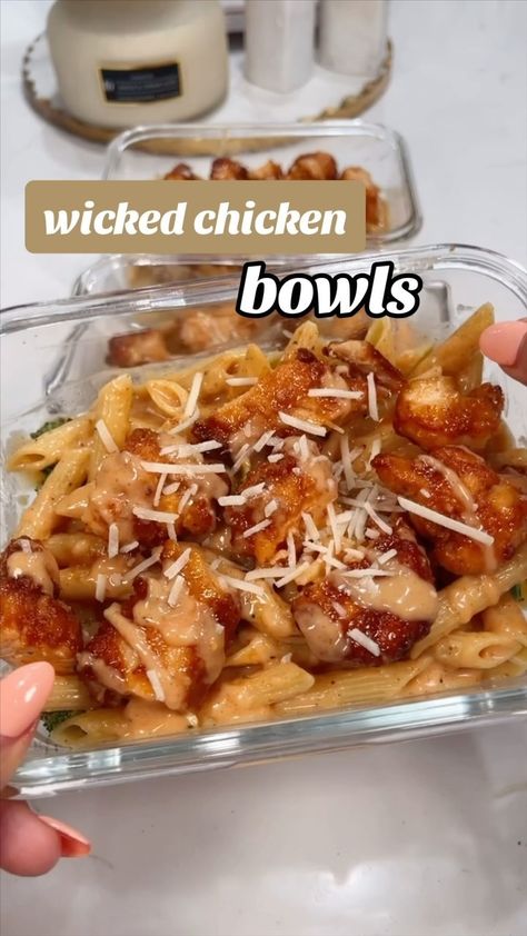 flavor on 100 for this meal prep you’ll actually WANT to eat 👏🏼 macros listed at end 😋 this is from my balanced bites cookbook (my… | Instagram Ready To Eat Food, Dry Pasta, Fitness Plans, High Protein Meal Prep, Healthy High Protein Meals, Healthy Lunch Meal Prep, Chicken Tenderloins, High Protein Low Calorie, Easy Healthy Meal Prep