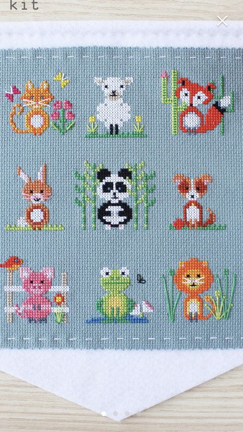 Cute Crosstich Patterns, Cute Animal Cross Stitch Patterns, Cross Stitch Cute Animals, Mini Cross Stitch Flowers, Cross Stitch Patterns Animals, Small Flower Cross Stitch, Small Animal Cross Stitch, Mini Cross Stitch Patterns Free Kids Toys, Tiny Cross Stitch Patterns