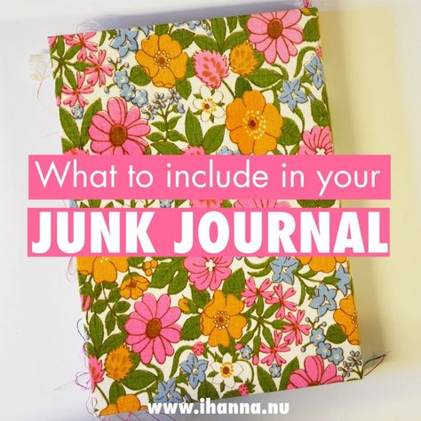 Junk Journal Video: Flip through | iHanna's Blog Diy Postcard, Mixed Media Textile Art, Water Soluble Fabric, Boro Stitching, Mixed Media Diy, Mixed Media Textiles, Be Calm, Journal Project, Paper Journal