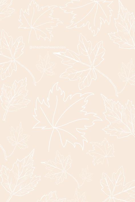 cream pastel aesthetic autumn wallpaper with patterned leaves

#autumn #autumnleaves #background #wallpaper #simplebackground #aestheticautumnbackground #autumnbackgrounds #leafpatternedbackground  #autumnpattern #autumnleafbackground #pastelminimalisticbackground #simpleautumnbackground Illustration Autumn, Simple Wallpaper, Autumn Wallpaper, Cool Pictures For Wallpaper, Fall Background, Autumn Pattern, Small Business Packaging, Aesthetic Pastel, Autumn Leaf