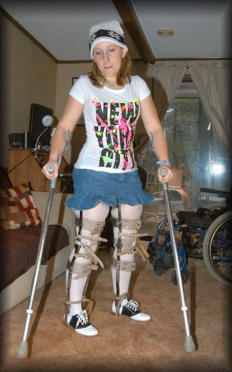 Disabled Women, Wheelchair Women, Leg Braces, In Aesthetic, Aesthetic Blue, Wheelchair, Braces, Blue Denim, I Hope