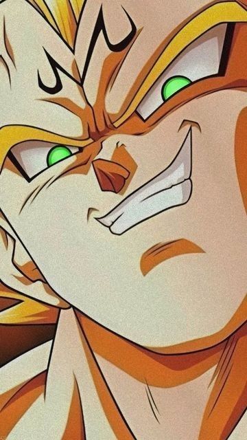 #dragonballz Majin Vegeta Smile, Dbz Wallpapers, Majin Vegeta, Dragon Ball Wallpaper Iphone, Dragon Ball Painting, Dragon Ball Art Goku, Dragon Ball Super Artwork, Dbz Art, Anime Dragon Ball Goku