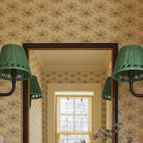 Hector Finch Lighting on Instagram: "Our Rupert Wall Light is a simple and versatile design for spaces that need an unfussy fitting with a handsome backplate. Seen here in this fun powder room designed by @hagemanhomesinteriors paired it with beautiful shades by @soanebritain .

The Rupert Wall Light is available in a range of finishes and can be IP44 rated for use within zone 2 in bathrooms.

📸 @willreidphoto

Visit Hectorfinch.com via our link in bio to see our full range of wall lights and shop online.

#lightingdesign #lighting #interiordesign #design #light #architecture #lightingdesigner #homedecor #interior #lights #ledlighting #architecturallighting #lightingideas #interiorlighting #interiors #lamp #modernlighting #decor #lightinginspiration #homedesign #chandelier #lightd Fun Powder Room, Hector Finch, Interior Lights, California Vibe, Powder Room Design, Zone 2, Traditional Living, Design Light, Light Architecture