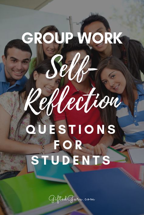 These self-reflection questions for students help them evaluate how they worked in their groups. Awesome for group work! #classroommanagement #gifteded #gt #groupwork #smallgroupinstruction Reflection Questions For Students, Self Reflection Questions, Questions For Students, Accountable Talk, Youth Group Activities, Lead Teacher, Reflection Activities, Teaching Character, Youth Conference