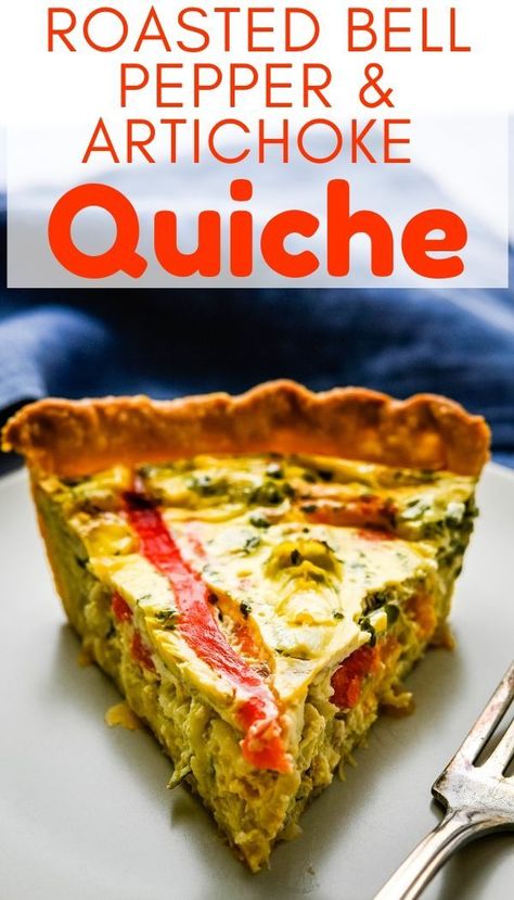 Spring Quiche, Artichoke Quiche, Vegetable Quiche Recipes, Breakfast Savory, Artichoke Recipe, Ready Made Pie Crust, Vegetarian Quiche, Vegetarian Brunch, Recipe Inspirations