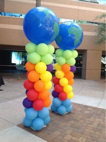 Around The World Balloon Arch, School International Festival Ideas, Multicultural Festival Ideas, All Nations Sunday Decorations, International Festival Ideas, Multicultural Decorations Ideas, International Day Decoration, Cultural Day Decorations, Multicultural Decorations