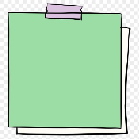 Sticky Note Png, Green Texture Background, Mint Green Wallpaper Iphone, Banner Doodle, Note Png, Certificate Background, Blue Drawings, Memo Paper, Drawing Stencils