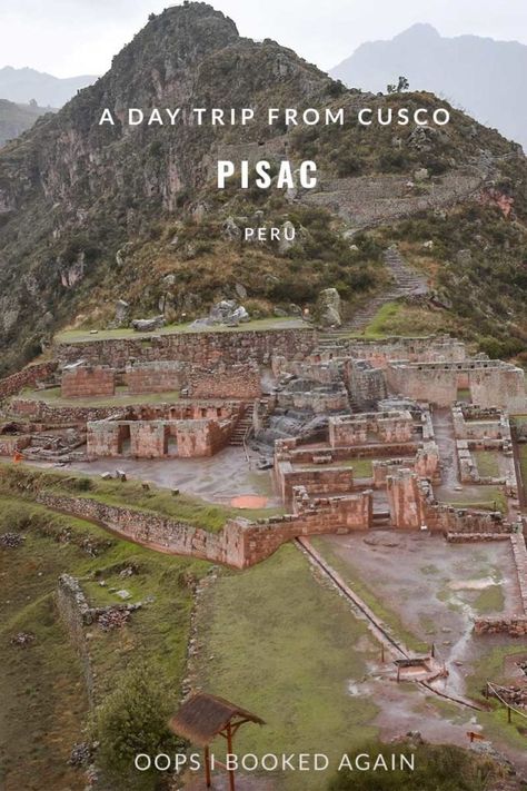 Pisac ruins & markets | A day trip from Cusco, Peru South America Travel Destinations, Cusco Peru, Sacred Valley, Peru Travel, The Ruins, South America Travel, Travel South, Solo Female Travel, Best Hikes