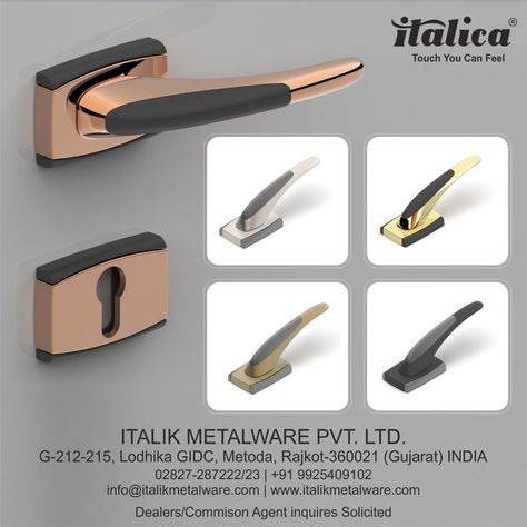 Check out ITALICA amazing collection of Mortise Handles that elevates your furniture appeal!! Italik Metalware Pvt. Ltd. (Rajkot) Contact: Mr. Rakesh Durgai - +91 9925409102 #italica #italikmetalware #MortiseHandles #handles #hardware #hardwareaccessories #doorhandles #handlesmanufacturer #designerhandles #hingesdoors #hardwarwershops #handlesstore #handlesfordoors #manufacturer #doorsofinstagram #doorsign #doorstagram #hardware #hardwarestore #doorhardware #doorfittings #furniturefittings Door Fittings, Fitted Furniture, Hardware Store, Door Signs, Door Hardware, Hinges, Concept Design, Door Handles, Handles