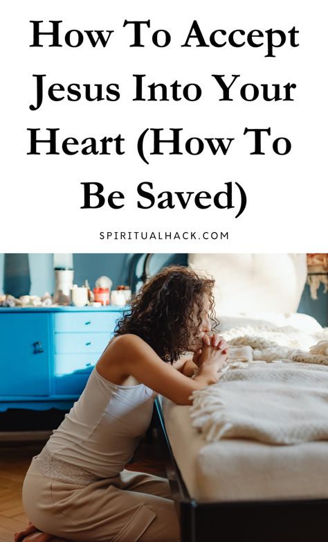 How To Accept Jesus Into Your Heart Bible Studies For Beginners, Bible Topics, Simple Prayers, Gods Guidance, Bible Study Help, Jesus Praying, Biblical Teaching, Get Closer To God, Bible Study Lessons