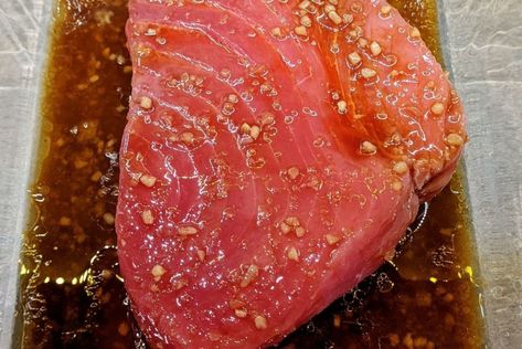 Bluefin Tuna Marinade, Buy Fresh Seafood Online Angelica Seafoods Bluefin Tuna Recipe, Tuna Steak Marinade, Tuna Marinade, Fish Meals, Steak Marinade Recipes, Tuna Steak, Bluefin Tuna, Tuna Steaks, Seafood Market