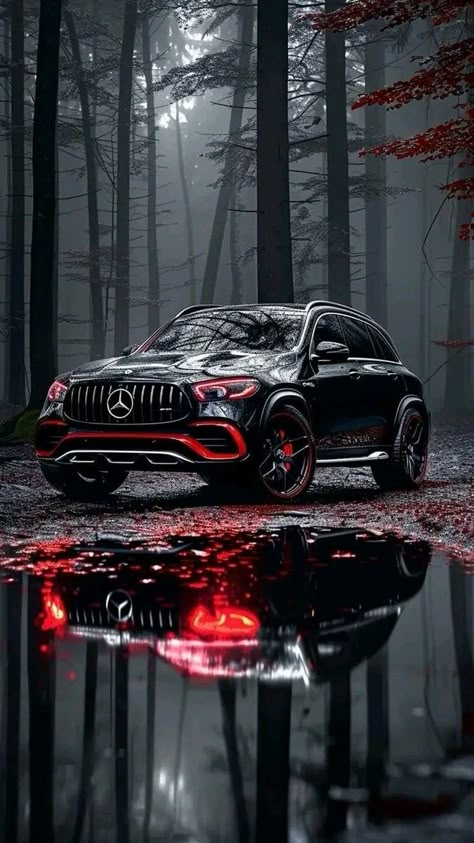 Mercedes Wallpaper Luxury, Black Car Wallpaper Iphone, Mercedes Benz Aesthetic, Benz Wallpaper, Cool Car Backgrounds, Benz Suv, Mercedes Benz Wallpaper, Merc Benz, Mercedes Wallpaper