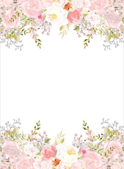 Floral Cross Background, Spring Flower Arrangements, Wedding Invitation Background, Floral Cards Design, Flower Graphic Design, Invitation Background, Gold Bridal Showers, Floral Border Design, Flower Invitation