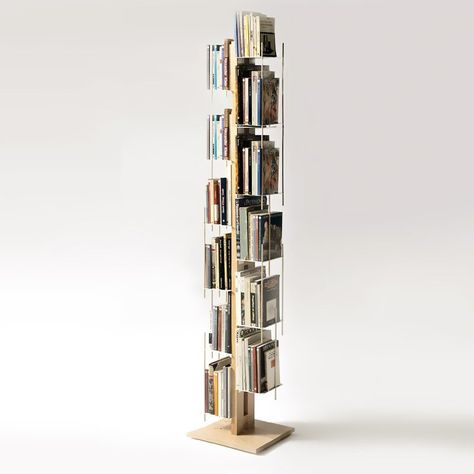 Beech Wood Self-Standing Bookcase #Bookcase, #Natural, #Wood Design Del Prodotto, Aesthetic Room Decor, Aesthetic Room, Beech Wood, Cool Gadgets, Italian Design, E Design, Storage Solutions, Bookends