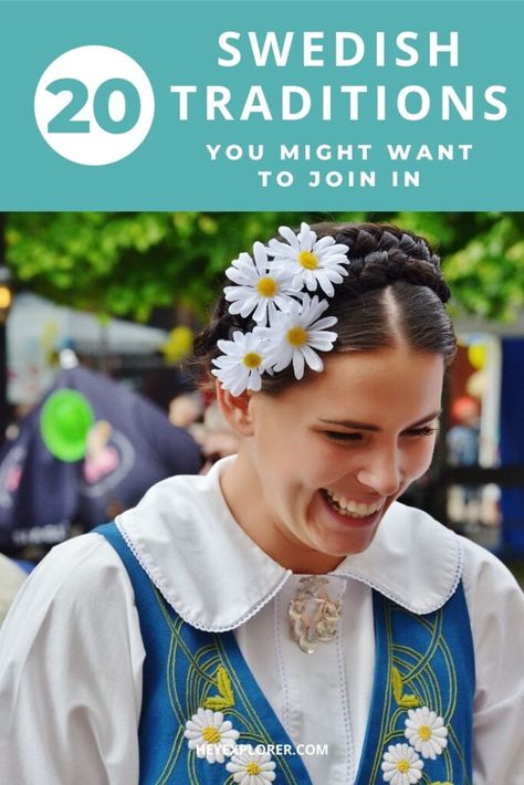 Swedish Themed Party, Scandinavian Culture Aesthetic, Swedish Wedding Traditions, Traditional Swedish Clothing, Swedish Food Traditional, Swedish Tattoo Ideas, Swedish Decorating Ideas, Swedish Genealogy, Swedish Crafts