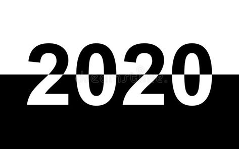 2020 Number Logo, Background Numbers, Background New Year, Number Wallpaper, Logo Number, Number Design, Black And White Background, Background Black, New Year 2020