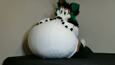 Plush Fursuit, Inflation Art, Belly Inflate, Big Pregnant Belly Anime, Fat Furs, Vore Art, Pregnant Belly Inflation, Huge Pregnant Belly, Very Huge Pregnant Belly