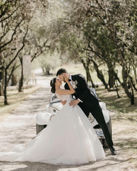 Wedding dress , bride , bridal hair Ballgown Wedding Photos, Ballgown Wedding Dress, Ballgown Wedding, Big Dresses, Party Pics, Wedding Couple Photos, Wedding Picture Poses, Photography Styles, Wedding Kiss