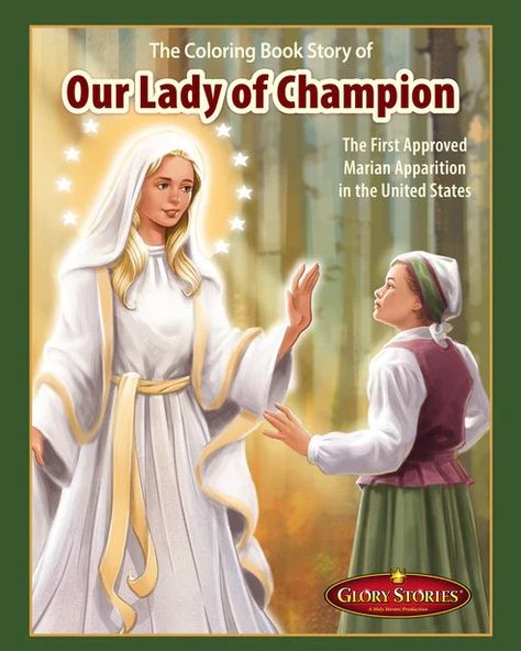 Do you know the story of the worst wildfire in U.S. history? Do you know that Our Lady protected a very specific place in the U.S. from devastation? Do you know the Eucharistic miracle that occurred during this fire? This is not just an important piece of U.S. history that is being lost, this is an important piece of Catholic history that has been forgotten!! Now, your children can learn this story through our NEW Our Lady of Champion 30-page coloring book!! Learn the true and miraculous... Our Lady Of America, St Jose, Works Of Mercy, Marian Apparition, Fulton Sheen, Lenten Season, Catholic Books, Audio Drama, Books For Moms