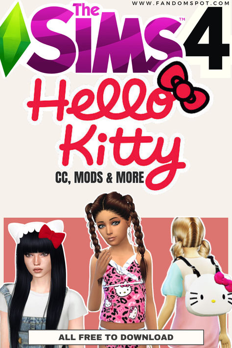 Sims 4 Hello Kitty Cc Patreon, Ts4 Hello Kitty Cc, Sims4 Cc Hello Kitty, Sims Hello Kitty, Sims Hello Kitty Cc, Sims 4 Hello Kitty Cc Clothes, Sims Mods Free Downloads, Mlp Sims 4 Cc, Hello Kitty Cc Sims 4