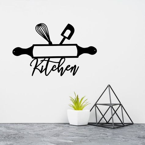 Kitchen wall decor sticker, wall art free vector download for creative projects. Access free vector files to create your own kitchen wall art.#WallArt #LaserCutArt #KitchenInspiration #KitchenWallDecor #DIYHomeDecor #LaserCutDesign #InteriorDesign Interior Wall Decor, Sticker Wall, Wood Pallet Projects, Wall Frames, Wall Decor Stickers, Lasercut Design, Wall Board, Sticker Wall Art, Kitchen Wall Decor