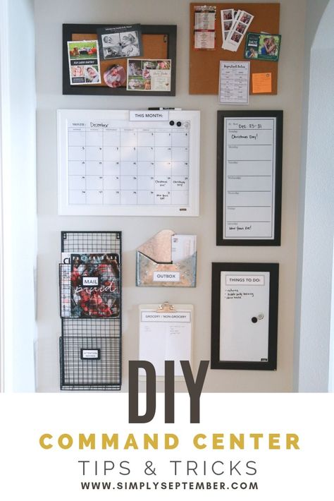 Organization Center Command, Calendar Mail Organizer Wall, Family Planner Wall Command Center, Digital Family Command Center, Family Command Center Wall Pottery Barn, Wall Calendar Organizer, Family Command Center Wall, Family Command Center Digital, Command Center Organization